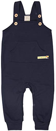 loud + proud Baby-Unisex Bio Baumwolle, GOTS Zertifiziert Latzhose, Blau (Navy...