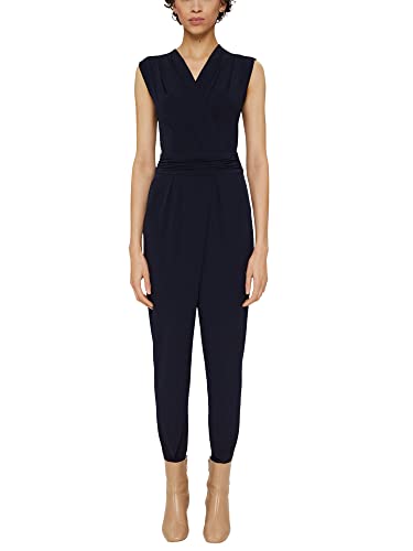 ESPRIT Collection Wickel-Jumpsuit aus Jersey-Stretch