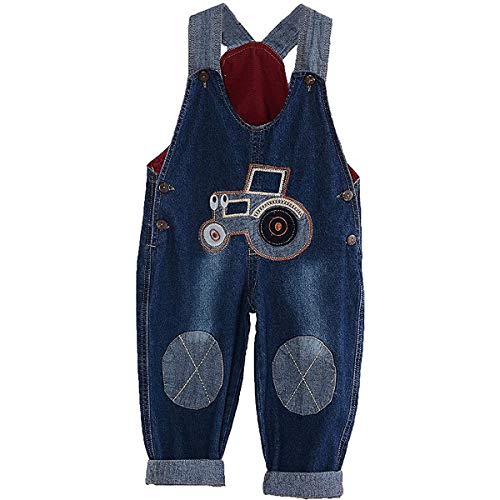 ACMEDE Latzhose Kinder Baby Jungen Mädchen Jeanshose Latzhosen Jeans Hosen Baby...