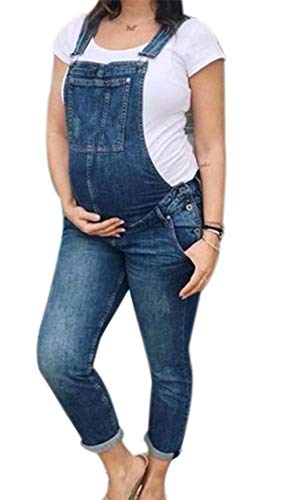 Each Women Mutterschaft Lätzchen Overalls Overalls Schwangere Frauen Denim...