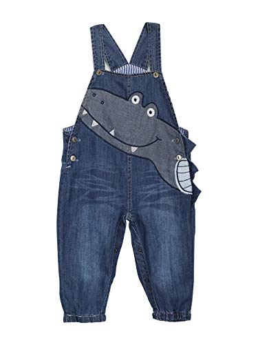 Baby Jungen Mädchen Jeans Latzhose Strampler Overalls Weiche Baumwolle Denim...